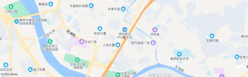 泉州坪山路南段_公交站地图_泉州公交_妙搜公交查询2025