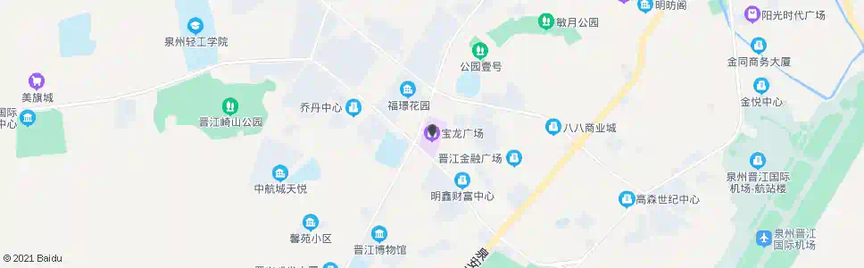 泉州宝龙城市广场_公交站地图_泉州公交_妙搜公交查询2025