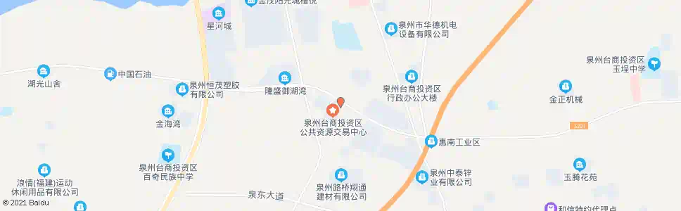 泉州台商服务中心_公交站地图_泉州公交_妙搜公交查询2025