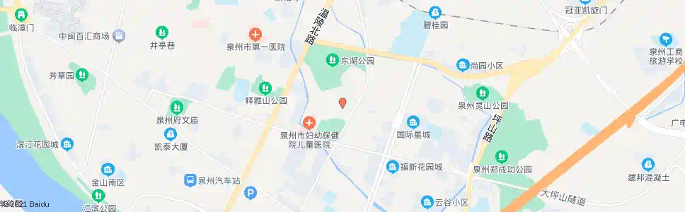 泉州东湖菜市场_公交站地图_泉州公交_妙搜公交查询2025