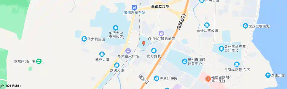 泉州城东中学_公交站地图_泉州公交_妙搜公交查询2025