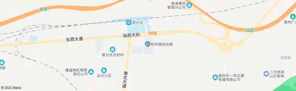 泉州泉州软件园_公交站地图_泉州公交_妙搜公交查询2025