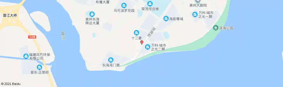 泉州滨海街_公交站地图_泉州公交_妙搜公交查询2025