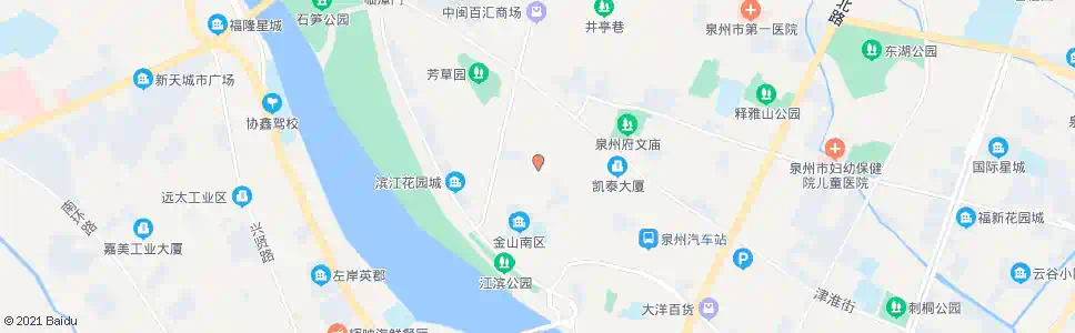 泉州老干活动中心_公交站地图_泉州公交_妙搜公交查询2025