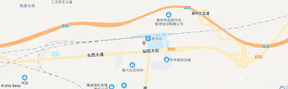 泉州李西街北_公交站地图_泉州公交_妙搜公交查询2025