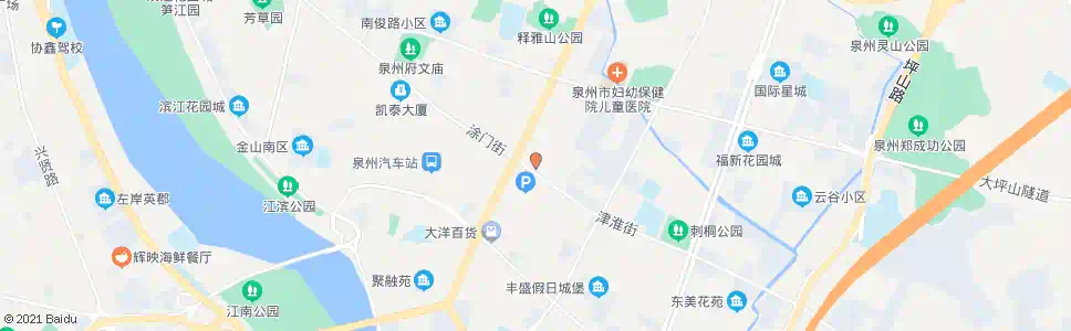 泉州美食街(石永路)_公交站地图_泉州公交_妙搜公交查询2025