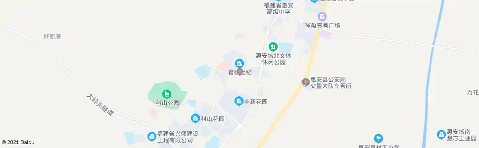 泉州君临世纪_公交站地图_泉州公交_妙搜公交查询2025