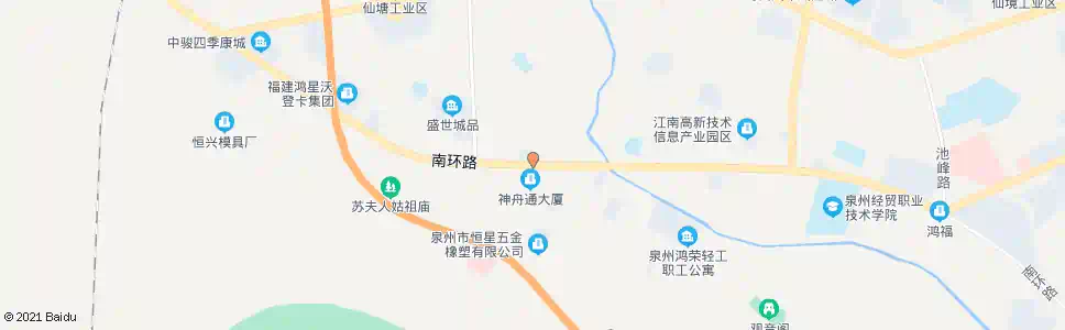 泉州泉海机械_公交站地图_泉州公交_妙搜公交查询2025