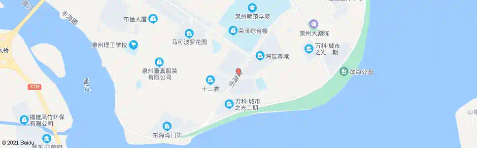 泉州滨海街南段_公交站地图_泉州公交_妙搜公交查询2025