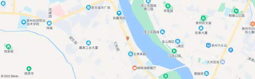 泉州王宫旱闸_公交站地图_泉州公交_妙搜公交查询2025
