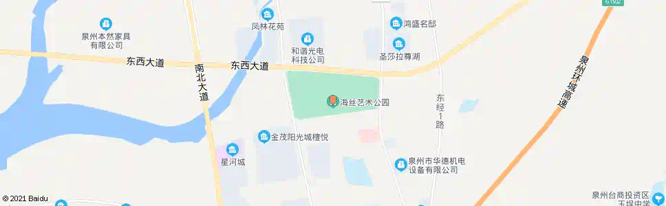 泉州亚洲艺术公园东门_公交站地图_泉州公交_妙搜公交查询2025