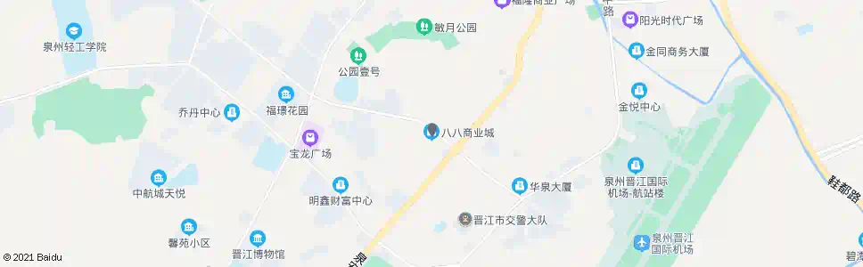 泉州八八商城_公交站地图_泉州公交_妙搜公交查询2025