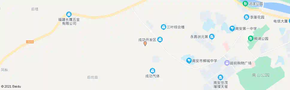 泉州成功开发区南_公交站地图_泉州公交_妙搜公交查询2025