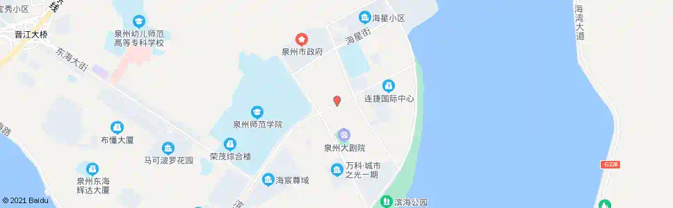 泉州滨海街中段_公交站地图_泉州公交_妙搜公交查询2025