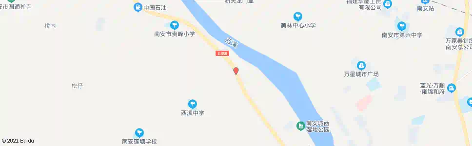 泉州西溪中学东门_公交站地图_泉州公交_妙搜公交查询2025