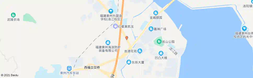 泉州万虹路(万虹路口)_公交站地图_泉州公交_妙搜公交查询2025