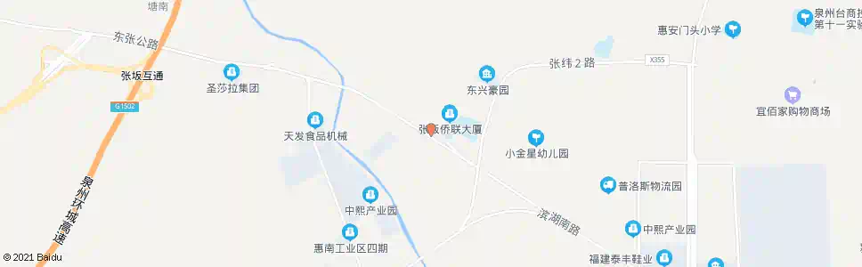 泉州张坂邮政局_公交站地图_泉州公交_妙搜公交查询2025