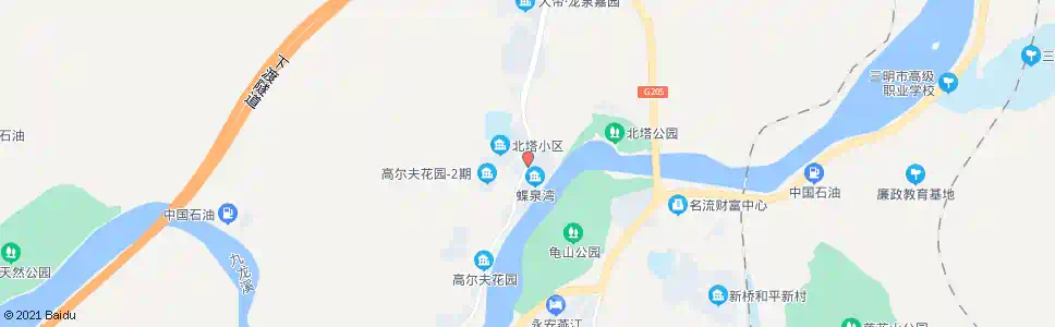 三明下渡村_公交站地图_三明公交_妙搜公交查询2025