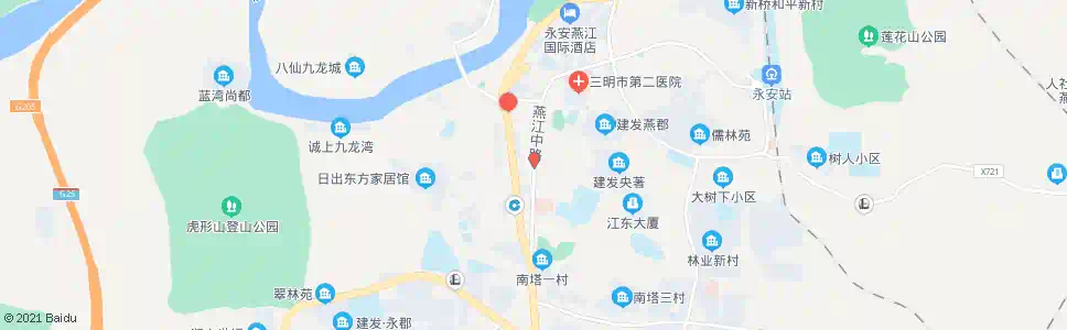 三明南门广场_公交站地图_三明公交_妙搜公交查询2025