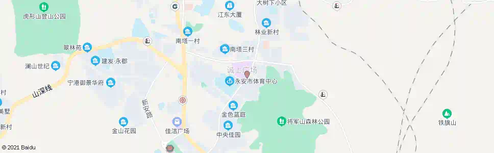 三明诚上广场_公交站地图_三明公交_妙搜公交查询2025