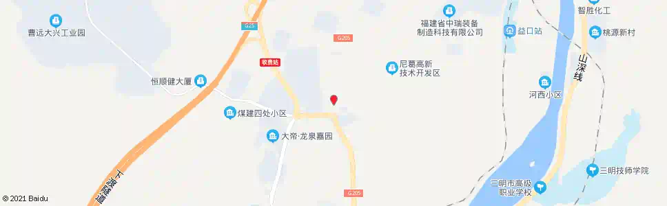 三明尼葛开发区_公交站地图_三明公交_妙搜公交查询2025