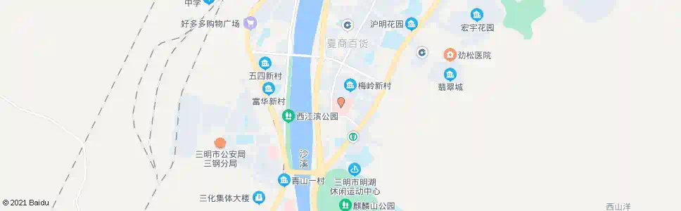 三明第三医院_公交站地图_三明公交_妙搜公交查询2025