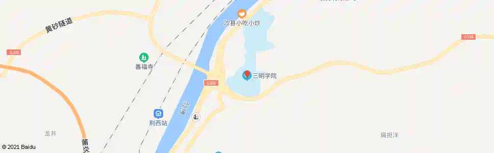 三明三明学院(校园内)_公交站地图_三明公交_妙搜公交查询2025