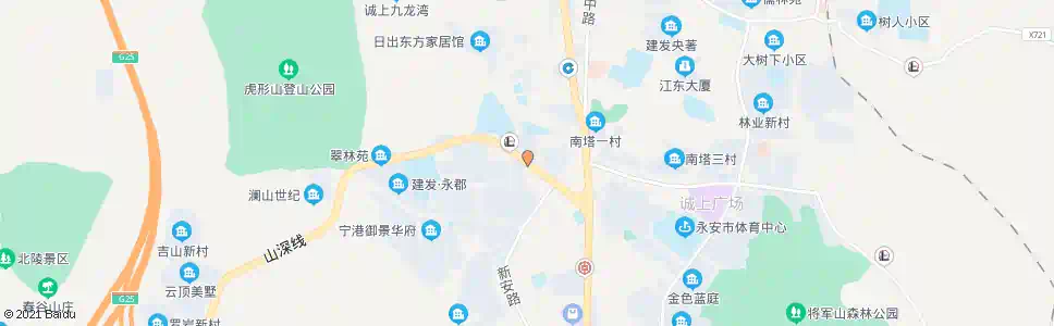 三明新安小区_公交站地图_三明公交_妙搜公交查询2025