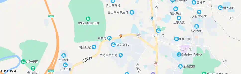 三明永安六中_公交站地图_三明公交_妙搜公交查询2025