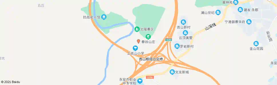 三明上吉山_公交站地图_三明公交_妙搜公交查询2025