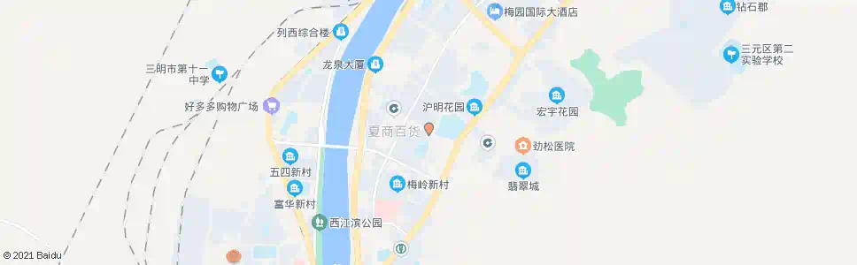 三明东新三路_公交站地图_三明公交_妙搜公交查询2025