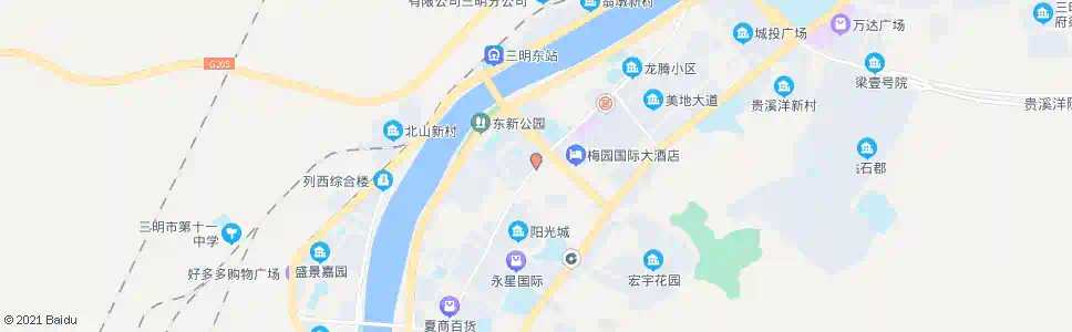 三明东新五路_公交站地图_三明公交_妙搜公交查询2025