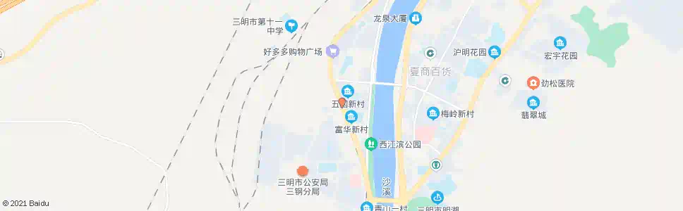 三明列西_公交站地图_三明公交_妙搜公交查询2025