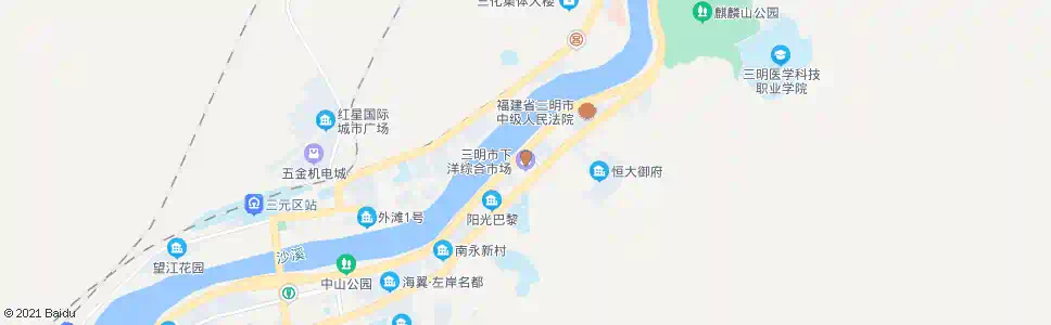 三明下洋市场_公交站地图_三明公交_妙搜公交查询2025