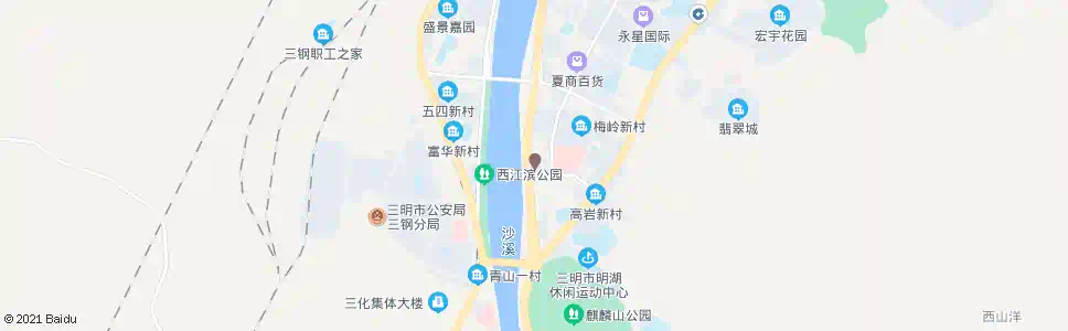 三明三明饭店_公交站地图_三明公交_妙搜公交查询2025