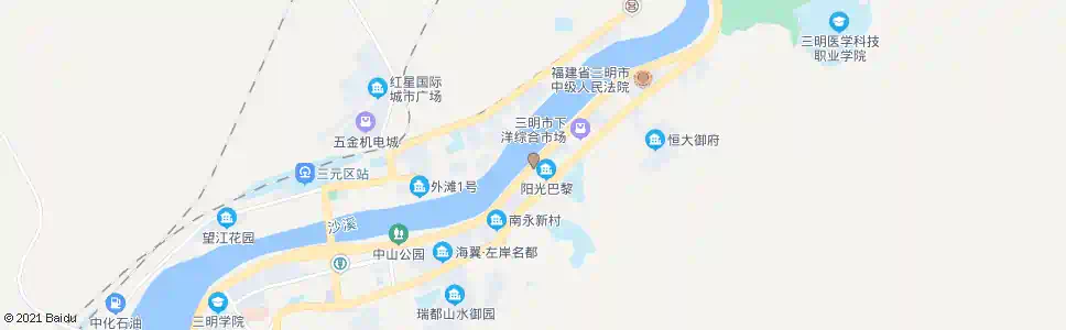 三明下洋花园_公交站地图_三明公交_妙搜公交查询2025