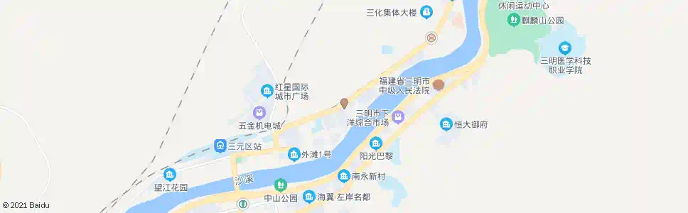 三明盛建加油_公交站地图_三明公交_妙搜公交查询2025