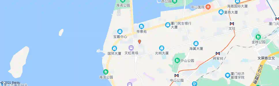 厦门嘉美花园_公交站地图_厦门公交_妙搜公交查询2025