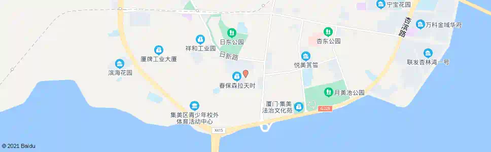 厦门富全钢铁_公交站地图_厦门公交_妙搜公交查询2025