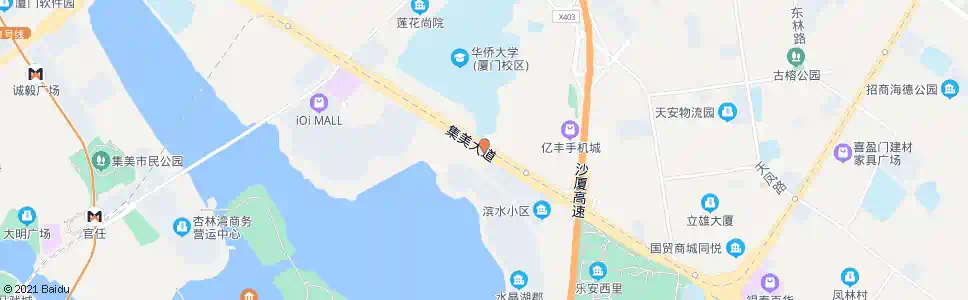 厦门华侨大学_公交站地图_厦门公交_妙搜公交查询2025