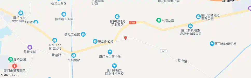 厦门内厝车场_公交站地图_厦门公交_妙搜公交查询2025