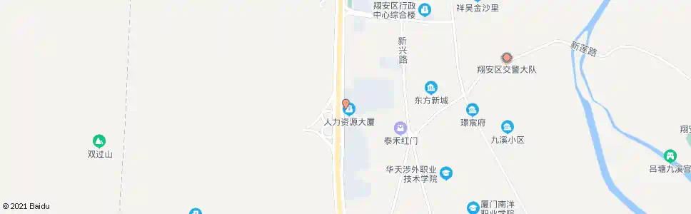 厦门翔安区行政服务中心_公交站地图_厦门公交_妙搜公交查询2025