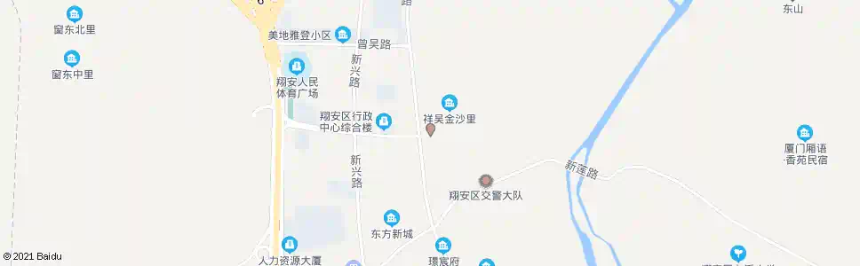 厦门翔安区政府路口_公交站地图_厦门公交_妙搜公交查询2025