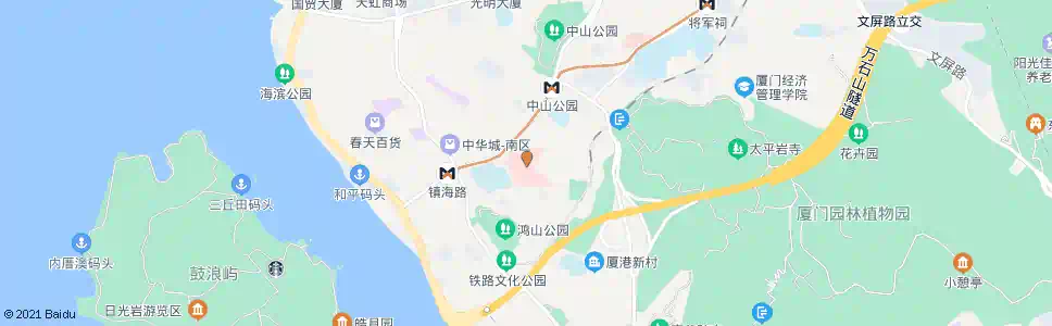 厦门第一医院_公交站地图_厦门公交_妙搜公交查询2025