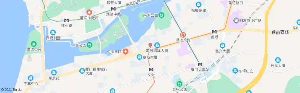 厦门闽南大厦(临时站)_公交站地图_厦门公交_妙搜公交查询2025