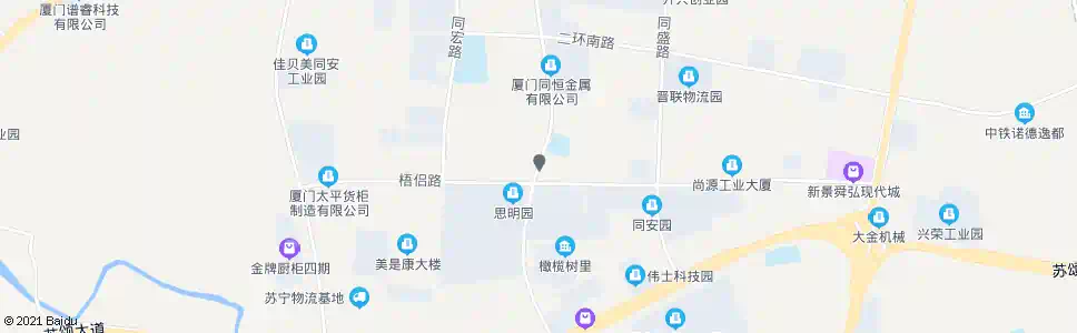 厦门梧侣公交场站_公交站地图_厦门公交_妙搜公交查询2025