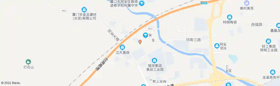 厦门美禾八路_公交站地图_厦门公交_妙搜公交查询2025