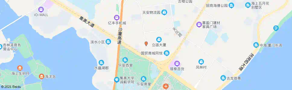 厦门永祥花园_公交站地图_厦门公交_妙搜公交查询2025