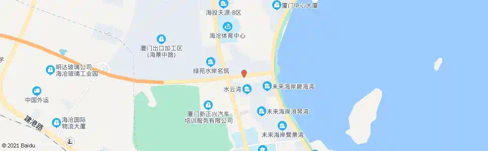 厦门水云湾小区_公交站地图_厦门公交_妙搜公交查询2025