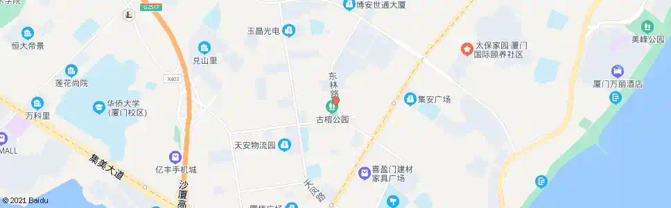 厦门建发物流_公交站地图_厦门公交_妙搜公交查询2025